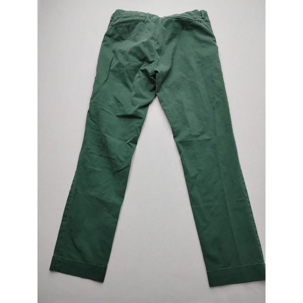 Polo Ralph Lauren Stretch Slim Fit Chino Pants Green Men's Size 30x30 fits